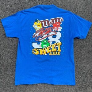 Vintage NASCAR M & M Shirt Elliot Sadler Large